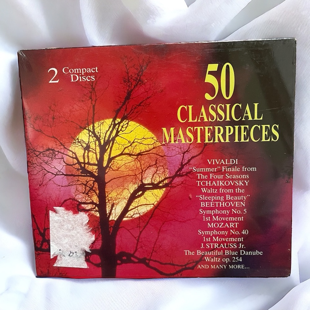 Madacy Orchestra 50 Classical Masterpieces 2 Compact CD Discs FACTORY SEALED